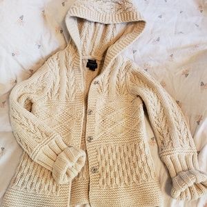 American Eagle Outfitters knit cardigan hoodie